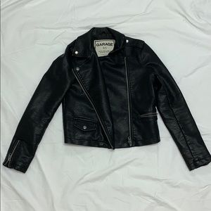 GARAGE Pleather Jacket